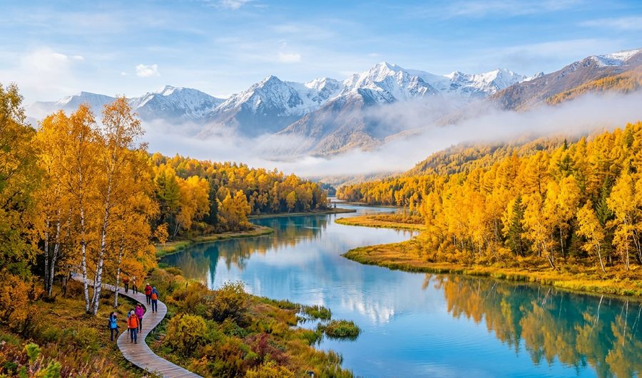 新疆旅游 喀纳斯风光